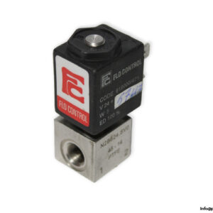 flo-control-N2B624-SV0-45-14-single-solenoid-valve-used