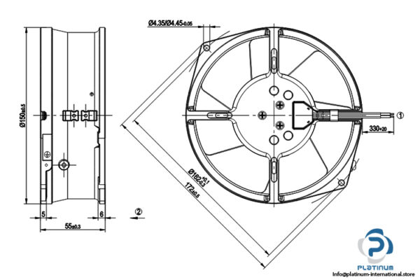 ebmpapst-W2S130-AA03-01-axial-fan-used-3