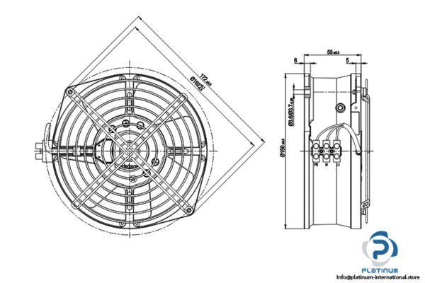 ebmpapst-W2S130-AA03-71-axial-fan-used-2