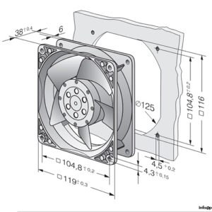 ebmpapst-4606N-axial-fan-used-2