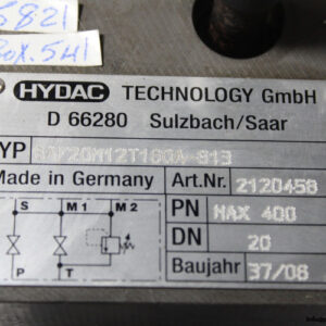 hydac-SAF20M12T160A-S13-safety-and-shut-off-block-used-2