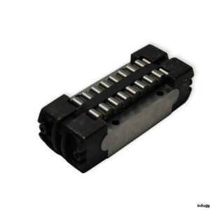 rotax-RZA5002-linear-recirculating-roller-bearing-unit-(used)