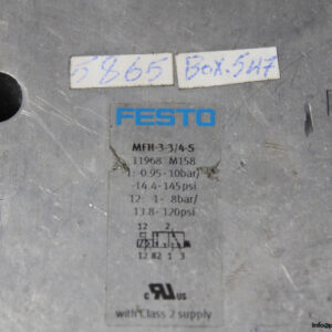 Festo-11968-air-solenoid-valve-(used)-2