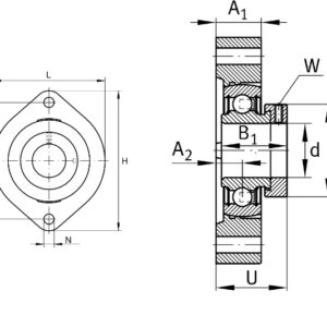 ina-FLCTE25-flanged-housing-unit-(new)-(carton)-4