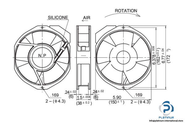 nmb-5915PC-12T-B10-axial-fan-used-2