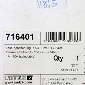 lutze-LOCC-Box-FB-7-6401-electronic-circuit-breaker-(New)-2