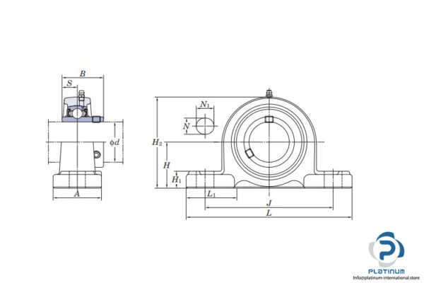 fyh-UCP209J-pillow-block-ball-bearing-unit-(new)-(carton)-2