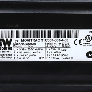 sew-MOVITRAC-31C007-503-4-00-inverter-drive-(used)-2