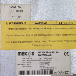 mecos-MBE3-50-inverter-drive-(used)-2