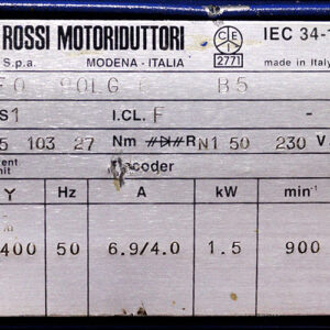 rossi-F0-90LG-6-B5-brake-motor-used-2