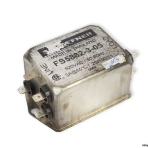 schaffner-FS5882-3-05-power-line-filter-(used)