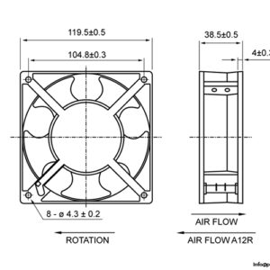 costech-A12B05HTB-axial-fan-used-2