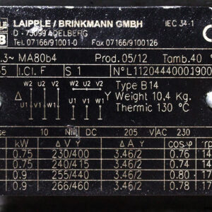 keb-MA80B4-brake-motor-used-2