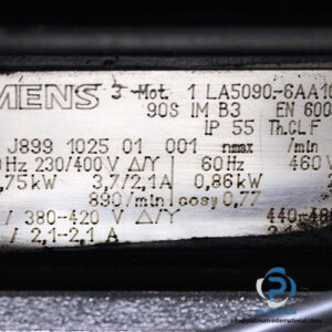 siemens-1LA5090-6AA10-Z-brake-motor-used-2