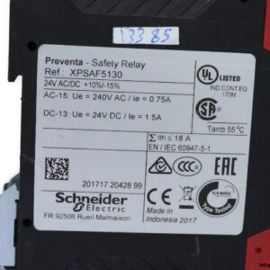 schneider-XPSAF5130-safety-relay-(Used)-2