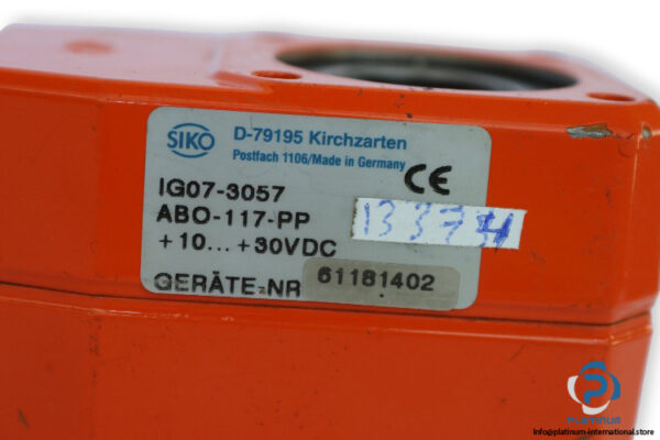 siko-IG07-3057-incremental-encoder-(Used)-1