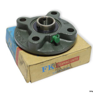 fk-UCFC205-round-flange-ball-bearing-unit-(new)-(carton)