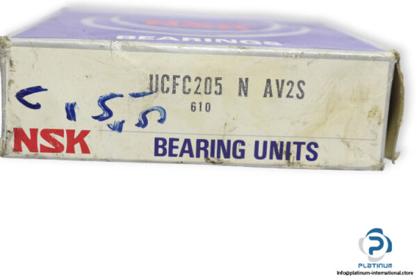 nsk-UCFC205-N-AV2S-round-flange-ball-bearing-unit-(new)-(carton)-3