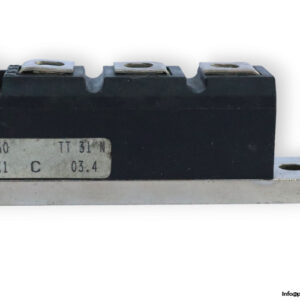 eupec-TT-25-N-12-KOF-22E3-thyristor-module-(Used)-1