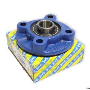 snr-UCFC.205.N-round-flange-ball-bearing-unit-(new)-(carton)