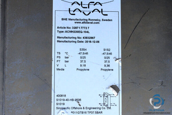 alfalaval-ACMH220EQ-104L-plate-heat-exchanger-used-2