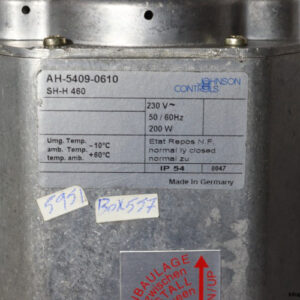 johnson-controls-AH-5409-0610-electro-hydraulic-gas-valve-new-3