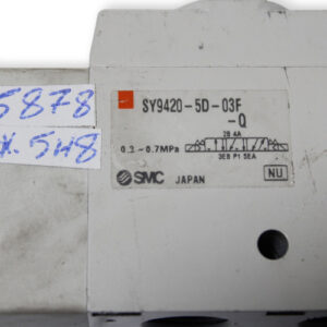 smc-SY9420-5D-03F-Q-single-solenoid-used-3