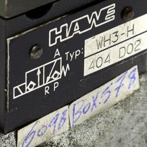 hawe-WH3-H-directional-seated-valve-used-1