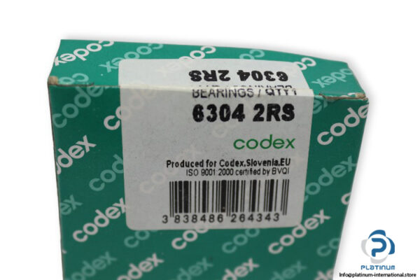 codex-6304-2RS-deep-groove-ball-bearing-(new)-(carton)-1