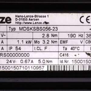 lenze-MDSKSBS056-23-servo-motor-with-gearbox-used-2