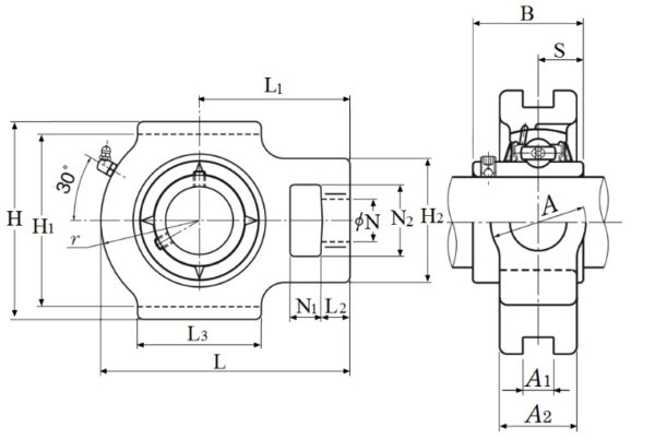 ntn-M-UCT207-JD1-take-up-ball-bearing-unit-(new)-(carton)-4