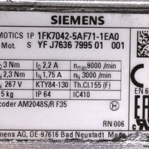 siemens-1FK7042-5AF71-1EA0-servomotor-used-2
