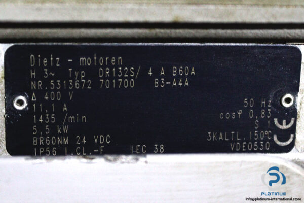 dietz-DR132S_4-A-B60A-brake-motor-used-2