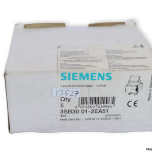 siemens-3SB30-01-2EA51-actuator-illuminated-knob-(new)-1