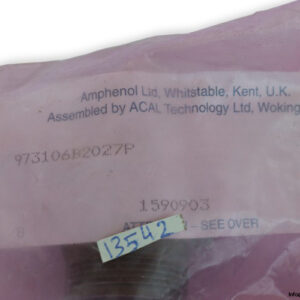 amphenol-973106B2027P-circular-connector-(new)-1