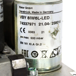 kromschroder-VBY-8IW6L-LED-bypass-valve-used-3