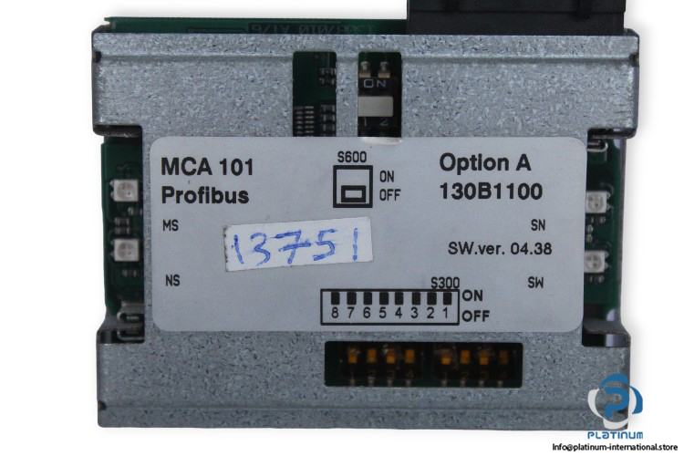 danfoss-130B1100-profibus-module-(used)-2