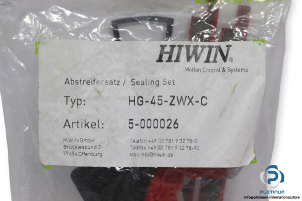 hiwin-HG-45-ZWX-C-sealing-set-(new)-3