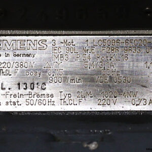 siemens-1LC5096-6EC20-Z-brake-motor-used-2