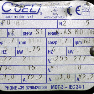 coel-F80B4-brake-motor-used-1