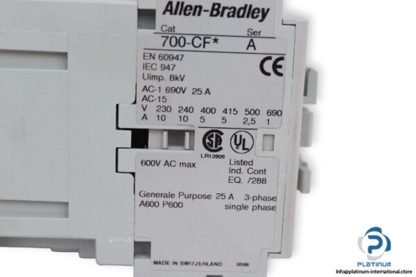 allen-bradley-700-CF310KJ-control-relay-(New)-3