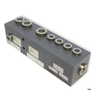 avs-romer-V-43-0077-10-ZF-composite-pneumatic-manifold-block-used