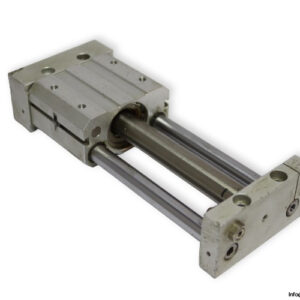 smc-CY1S15H-100-magnetically-coupled-rodless-cylinder-used