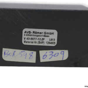 avs-romer-V-43-0077-12-ZF-composite-pneumatic-manifold-block-used-2