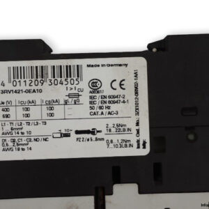 siemens-3RV1421-0EA10-circuit-breaker-(used)-2
