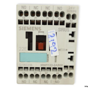 siemens-3RH1122-2AB00-contactor-relay-(used)-1