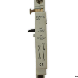 siemens-5SX9100-HS-auxiliary-current-switch-(used)-1