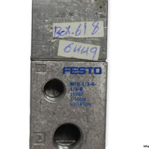 Festo-19787-double-solenoid-valve-with-coil-(used)-2