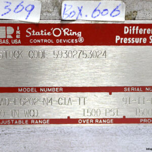 sor-103AD-EG202-N4-C1A-TT-differential-pressure-switch-used-3