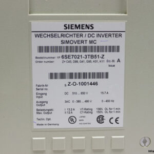 siemens-6SE7021-3TB51-Z-dc-inverter-(new)-3